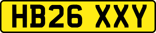 HB26XXY
