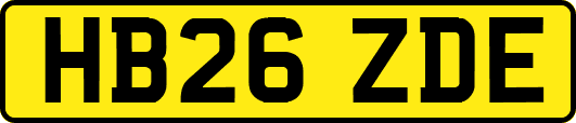 HB26ZDE