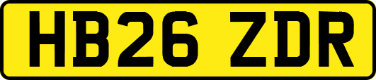 HB26ZDR