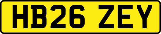 HB26ZEY