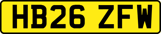HB26ZFW