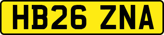 HB26ZNA