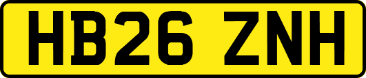 HB26ZNH