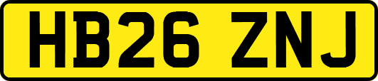 HB26ZNJ