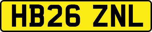 HB26ZNL