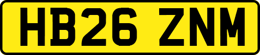 HB26ZNM