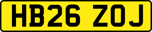 HB26ZOJ