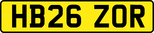 HB26ZOR