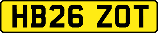HB26ZOT