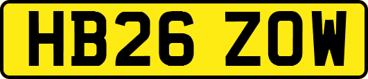 HB26ZOW
