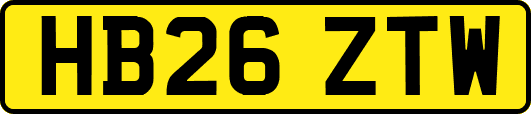 HB26ZTW