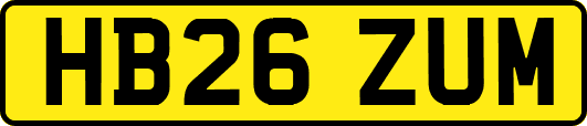 HB26ZUM