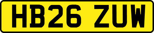 HB26ZUW