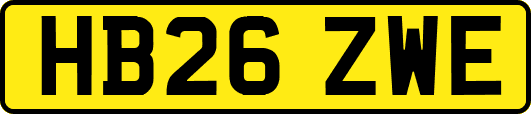 HB26ZWE