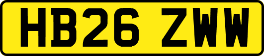 HB26ZWW