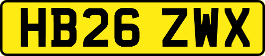 HB26ZWX