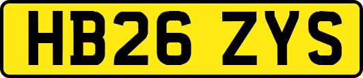 HB26ZYS