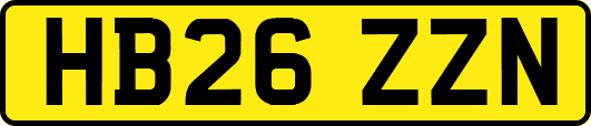 HB26ZZN
