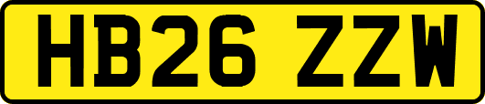 HB26ZZW
