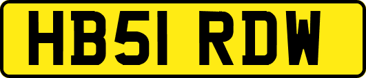 HB51RDW