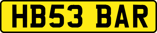 HB53BAR