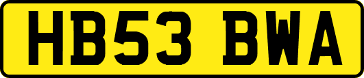 HB53BWA