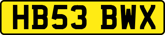 HB53BWX