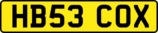 HB53COX