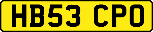 HB53CPO