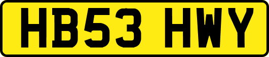 HB53HWY