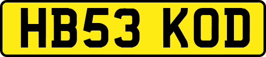 HB53KOD