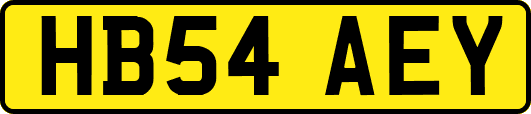 HB54AEY