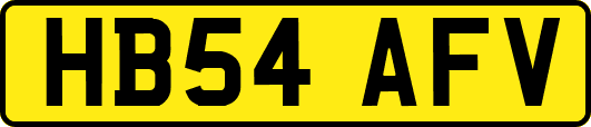 HB54AFV