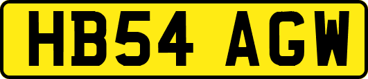 HB54AGW