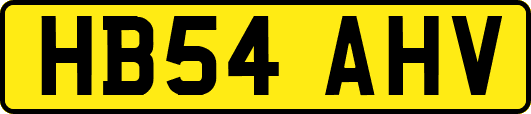 HB54AHV