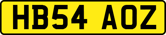 HB54AOZ