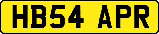 HB54APR