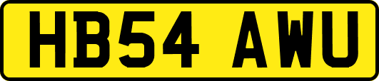 HB54AWU