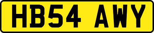 HB54AWY