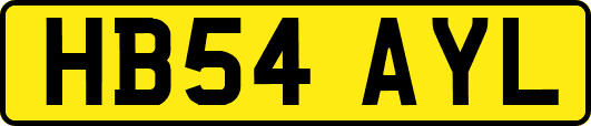 HB54AYL