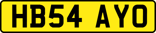 HB54AYO