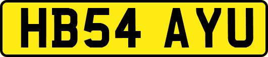 HB54AYU