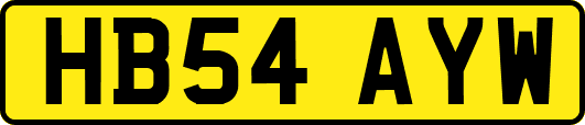 HB54AYW