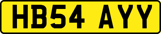 HB54AYY