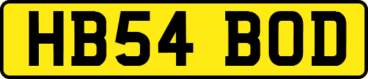 HB54BOD