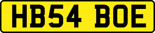 HB54BOE