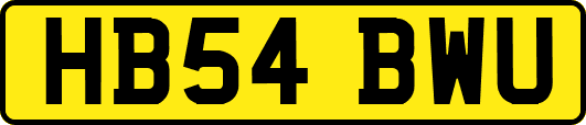 HB54BWU