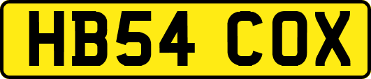 HB54COX