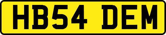 HB54DEM