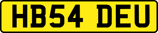 HB54DEU